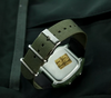 Casio AE-1200WHB-3B World Time Digital Quartz Watch Khaki Green Cloth Strap 10-Year Battery