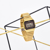 Casio Vintage A700WG-9ADF Digital Quartz Gold Ion-Plated Chronograph Watch