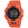 Casio G-Shock GD-010 Digital Quartz Orange Resin Watch 10-Year Battery (GD-010-4DR)