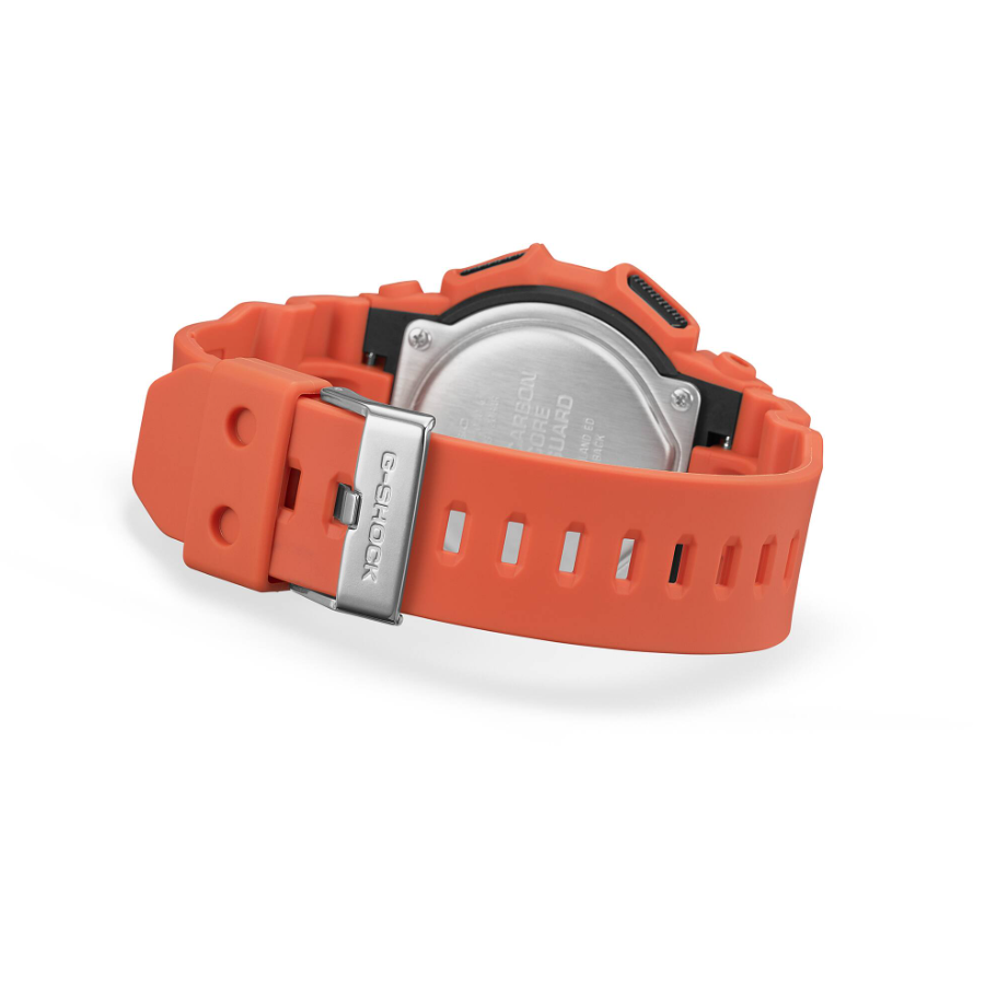 Casio G-Shock GD-010 Digital Quartz Orange Resin Watch 10-Year Battery (GD-010-4DR)