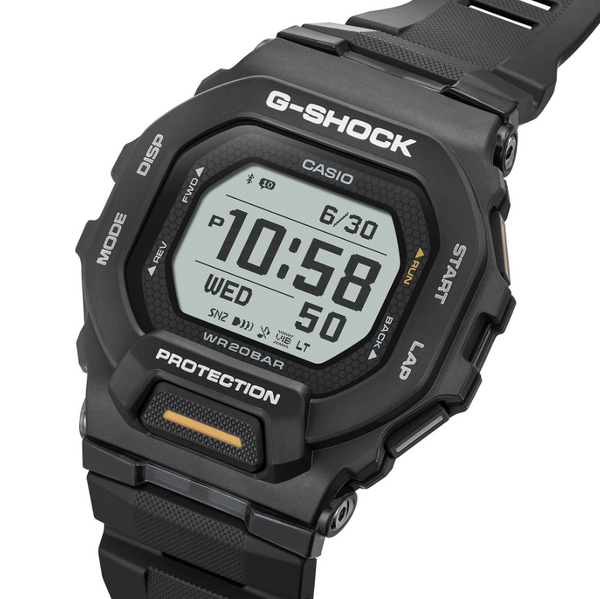 Casio G-Shock GBD-200-1A1DR G-SHOCK MOVE Bluetooth Digital Fitness Watch Black Resin (GBD-200-1A1DR)