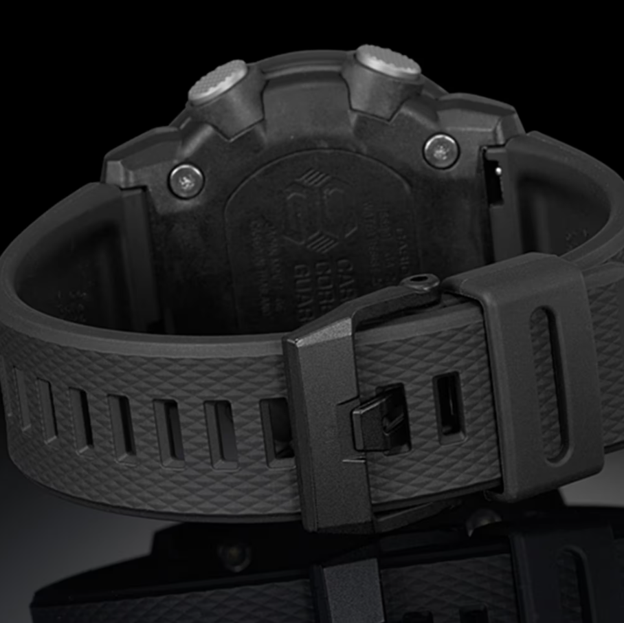 Casio G-Shock GA-2000S-1A Carbon Core Guard Analog-Digital Quartz Black Watch