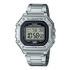 Casio Illuminator W-218HD-1A Quartz Digital Chronograph Stainless Steel Watch (W218HD-1A)