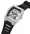 Police Cranium Skeleton Quartz Stainless Steel Tonneau Watch (PEWJM0081301)