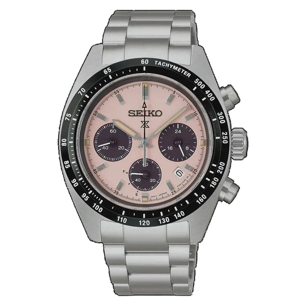 Seiko Prospex Speedtimer Pale Pink Chronograph SSC963P1