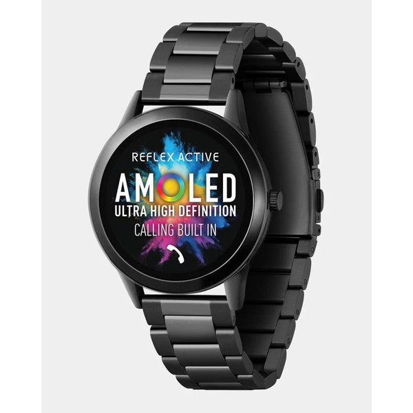 Reflex Active Series 31 Amoled Black Smart Watch