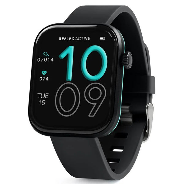 Reflex Active Series 40 Amoled Black Smart Watch