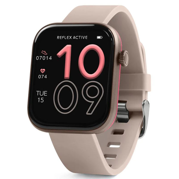 Reflex Active Series 40 Amoled Brown Smart Watch