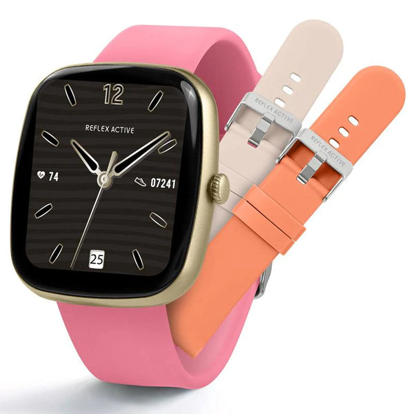 Reflex Active Series 50 Pink Smart Calling Watch Interchangeable Set