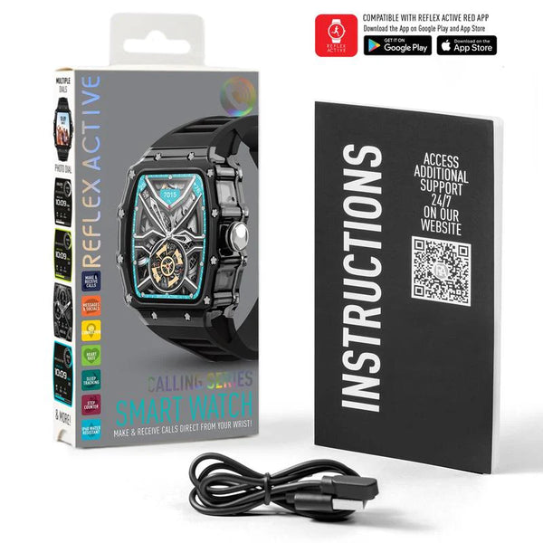 Reflex Active  Series 51 Black Smart Calling Watch