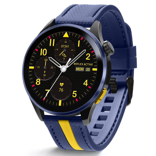 Reflex Active Series 54 Amoled GPS Blue Smart Calling Watch