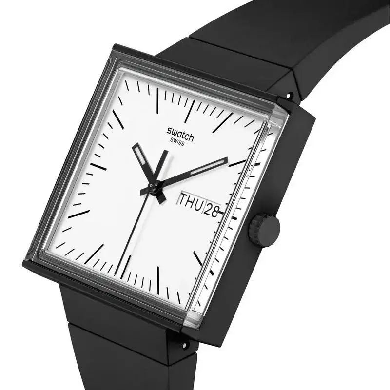 Swatch What If Black SO34B700 - Cassim & Co South Africa
