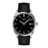 Tissot PR 100 quartz watch with 40 mm steel case and black dial