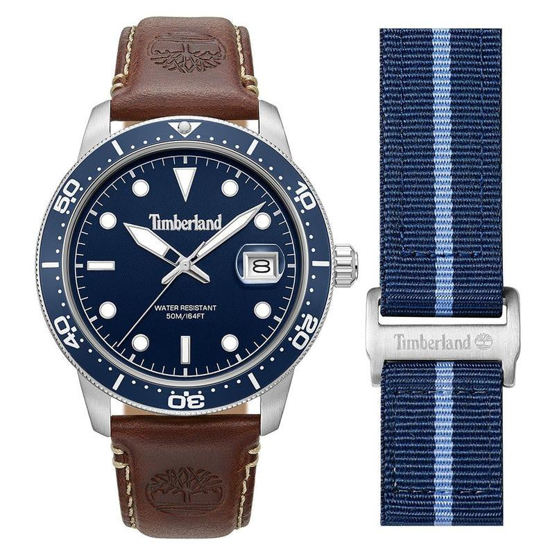 Timberland Peatfield Set Stainless Steel Quartz Watch -TDWGB00834X1