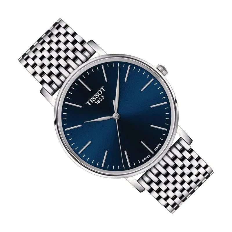 Tissot calibre F06.412 quartz movement inside Everytime 40mm case