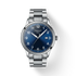 Tissot Gent XL Classic T116.410.11.047.00 blue sunray dial 42mm stainless steel Swiss quartz watch with date window and Arabic numerals