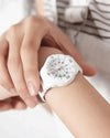 Casio LRW-200H Quartz White Dial Multicolour Indices Resin Diver Watch (LRW-200H-7BV)