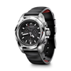 Victorinox I.N.O.X. Chrono Black Dial Rubber Strap Watch VIC241983