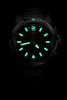 Victorinox I.N.O.X. Chrono Black Dial Rubber Strap Watch VIC241983