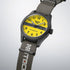 Nylon strap with pin buckle on Seiko HDB010K1 watch