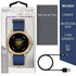 Side profile of Reflex Active Series 25 smartwatch on silicone strap