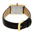 Leather strap with pin buckle fastening on Seiko women's watch