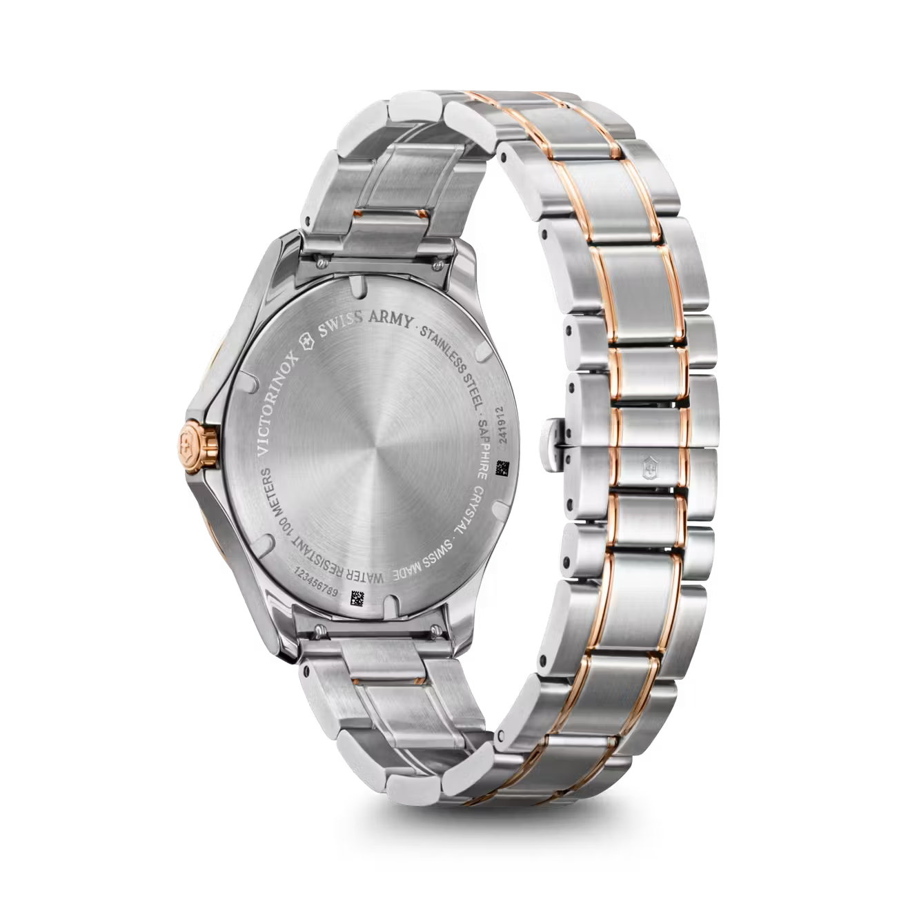 Victorinox Alliance 40mm Two-Tone Silver Dial Quartz Watch VIC241912