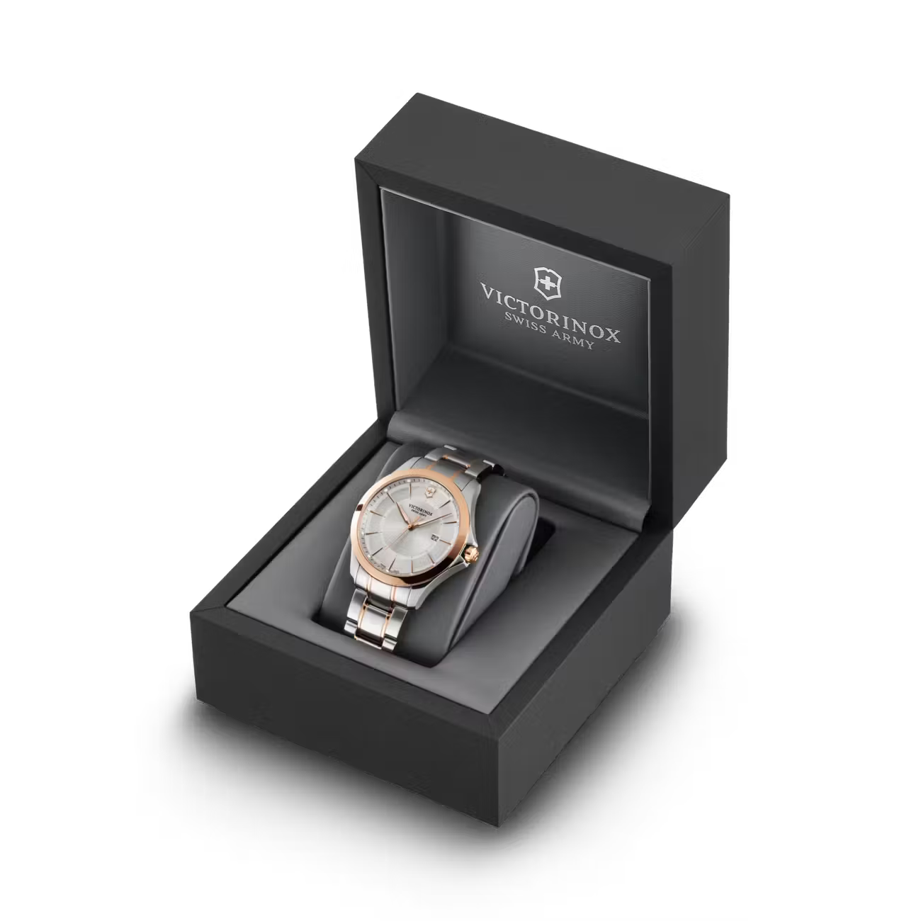 Victorinox Alliance 40mm Two-Tone Silver Dial Quartz Watch VIC241912