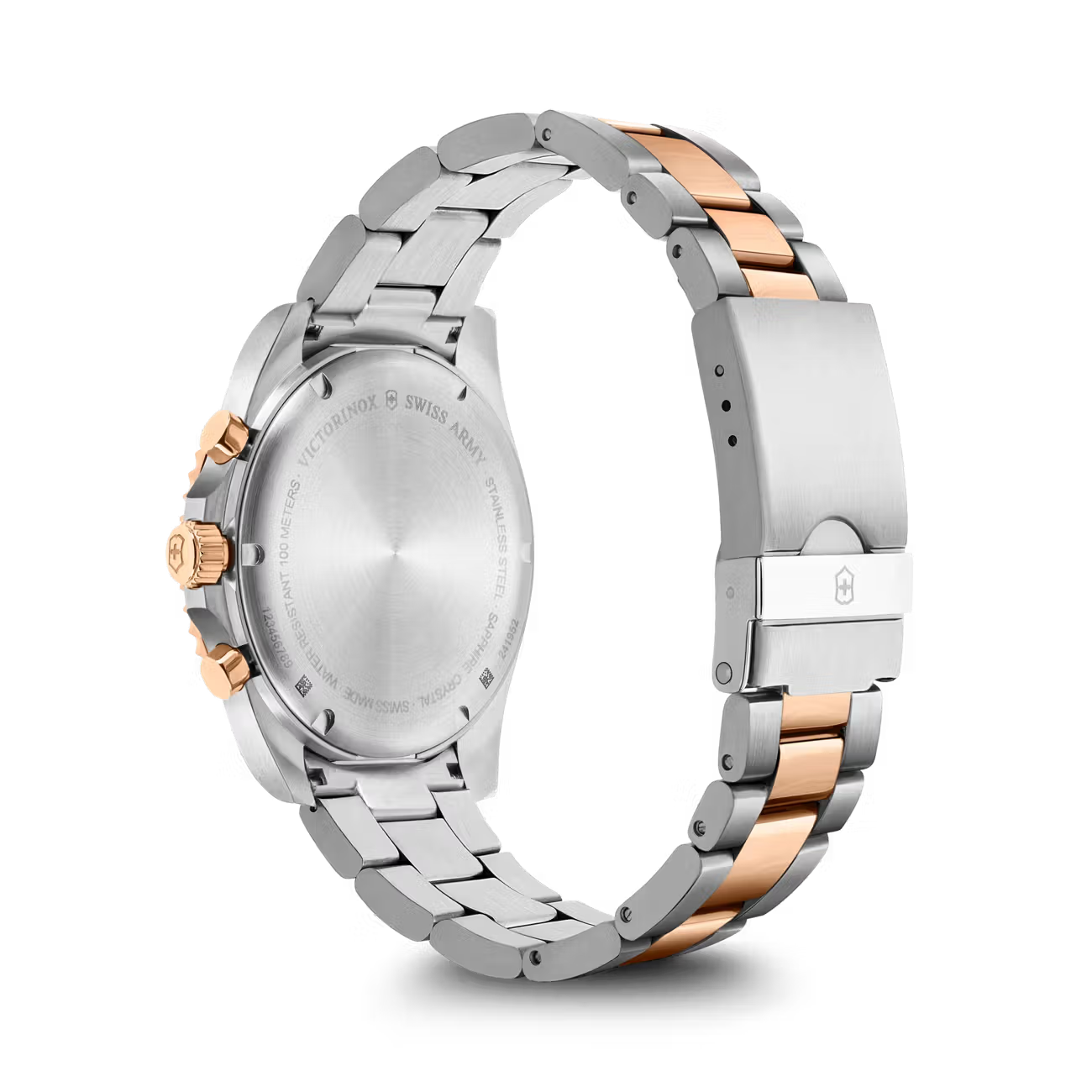 Victorinox Maverick Chronograph 43mm Black Two-Tone Watch VIC241952