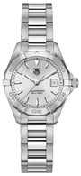 Pre-Owned TAG Heuer Aquaracer Quartz Silver Dial Stainless Steel Ladies Watch (WAY1311.BA0915)