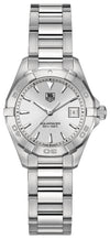Pre-Owned TAG Heuer Aquaracer Quartz Silver Dial Stainless Steel Ladies Watch (WAY1311.BA0915)