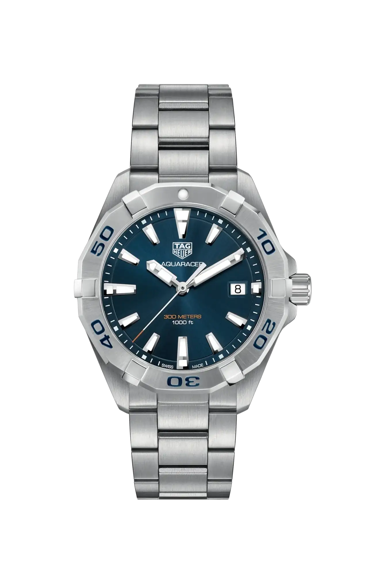 Pre-Owned Tag Heuer Aquaracer Gents Stainless Steel