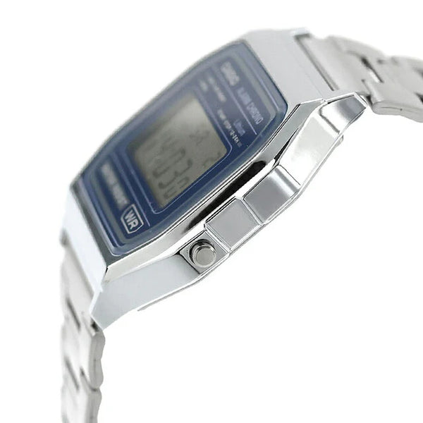 Casio Retro Blue Dial - A158WEA-2DF
