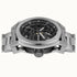 Stainless steel bracelet with butterfly buckle clasp on Ingersoll Springfield automatic watch