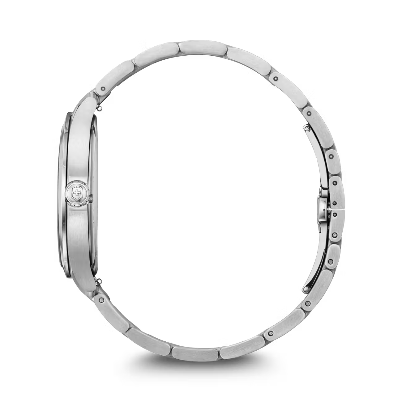 Victorinox Alliance 40mm Black Dial Stainless Steel Bracelet Watch 241909