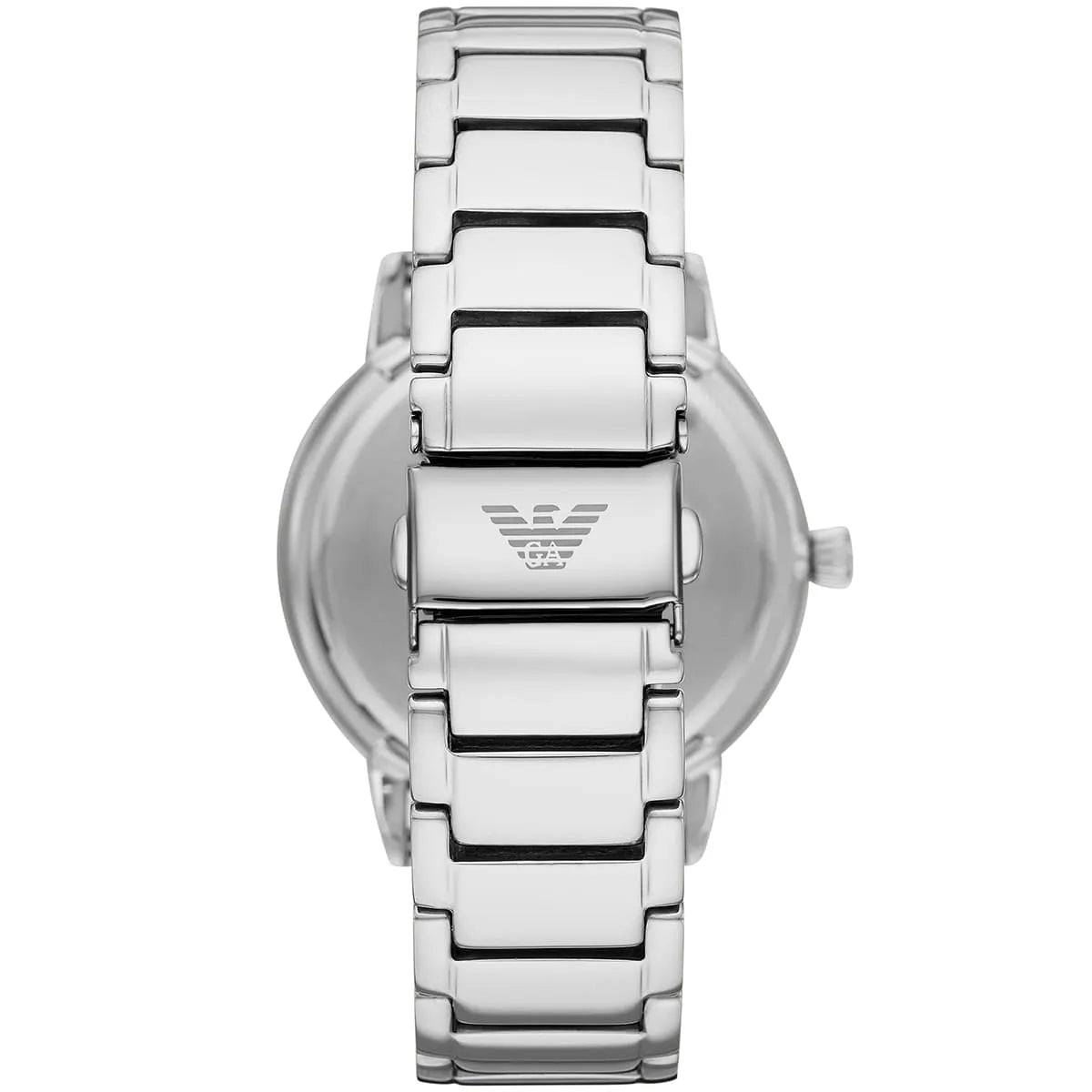 Emporio Armani Ruggero Quartz Blue Dial Stainless Steel Watch (AR11311)
