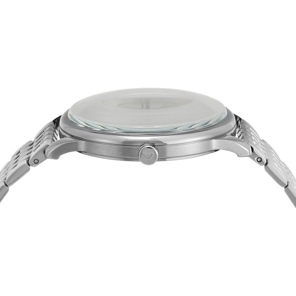 Emporio Armani Minimalist AR11599 Quartz Silver Dial Stainless Steel Watch 43mm