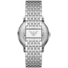 Emporio Armani Minimalist AR11599 Quartz Silver Dial Stainless Steel Watch 43mm