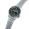 Seiko 5 Sports GMT Automatic Green Dial Stainless Steel Watch (SSK035K1) - Cassim & Co South Africa