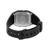 Casio AW-48HE-7AVDF Anadigi Dual Time Quartz White Dial Black Resin Watch