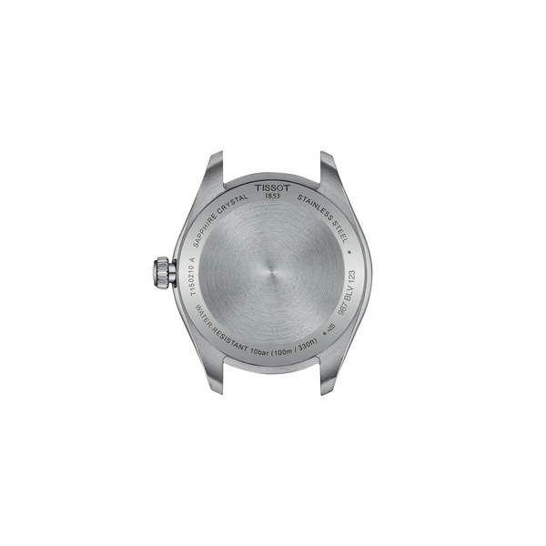 Tissot PR 100 Quartz Ice Blue Dial Stainless Steel Watch 34mm (T150.210.11.351.00)