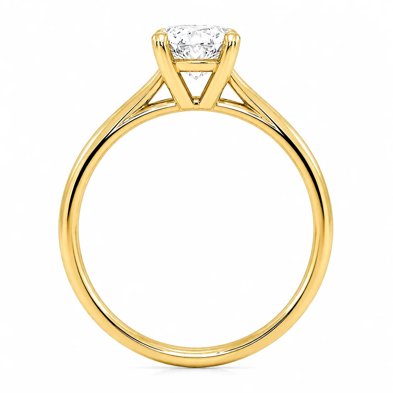 9ct Yellow Gold 1.50ct Lab Grown Diamond Ring