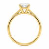 9ct Yellow Gold 1.00ct Oval Lab Grown Diamond Solitaire Engagement Ring (LR7) - Cassim & Co South Africa