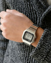 Casio B650WD-1A Vintage Digital Quartz Chronograph Stainless Steel Watch (B650WD-1A)