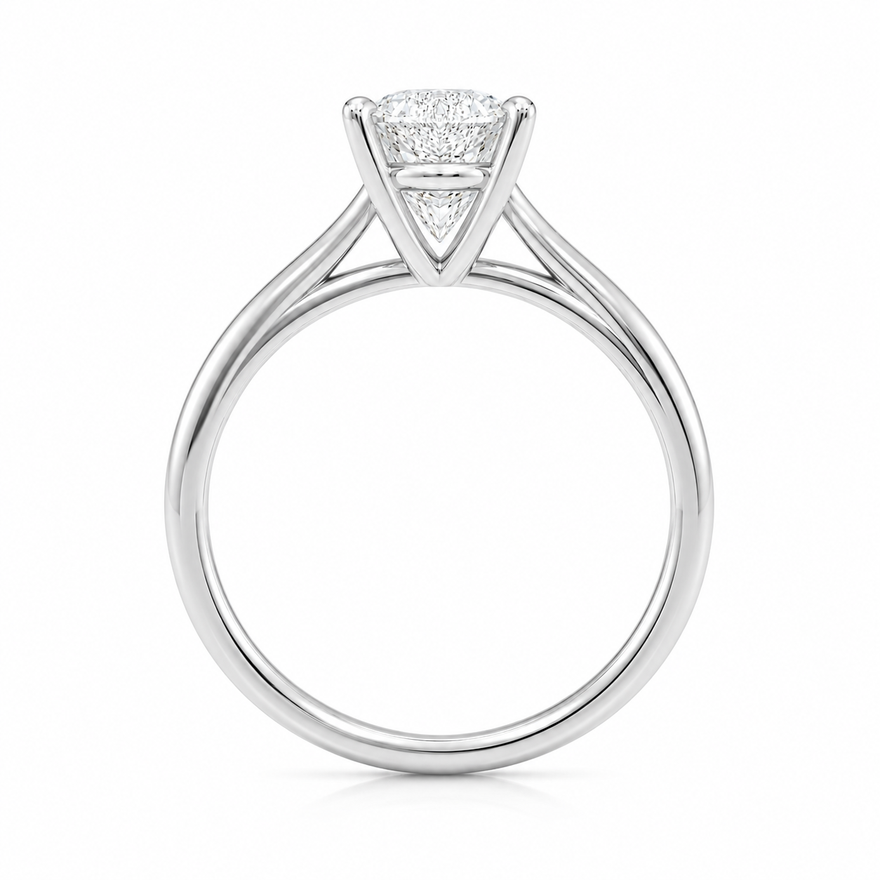 9ct White Gold 1ct Pear Lab Grown Diamond Ring - Cassim & Co South Africa