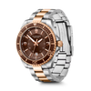 Victorinox Maverick 43mm Two-Tone Brown Dial Swiss Quartz Watch VIC241951 - Cassim & Co South Africa