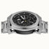 Side view of Ingersoll Springfield 48 mm case showing mineral crystal and octagonal bezel