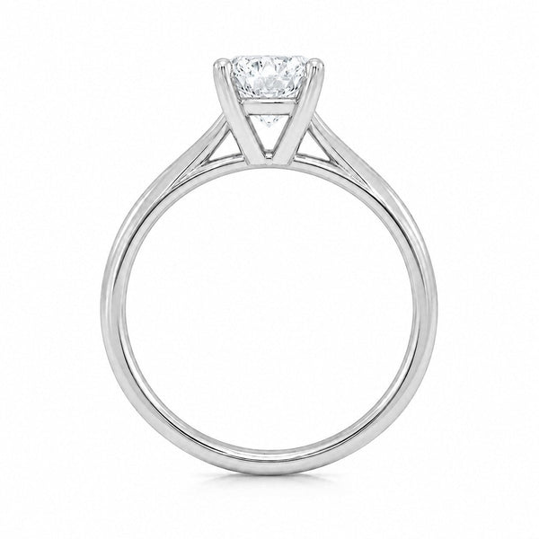 9ct White Gold 1ct Emerald Lab Grown Diamond Ring - Cassim & Co South Africa