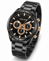 Police Multifunction Chronograph Quartz Black Dial IP Black Stainless Steel Watch (PEWGI2241503)