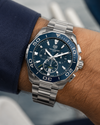 Pre-Owned TAG Heuer Aquaracer Chronograph Quartz Blue Dial Stainless Steel Watch (300M)